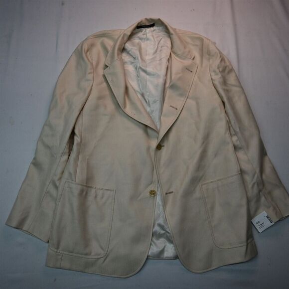 NEW Hickey 44R L Faribault Woolen Mill Made USA Wool Blazer Sport Coat‎ Jacket